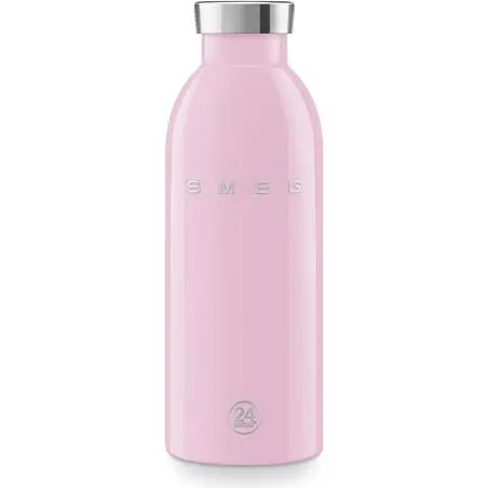 Smeg Vacuum-Insulated Stainless Steel Water Bottle – Pink (Wbf01Pk) 1