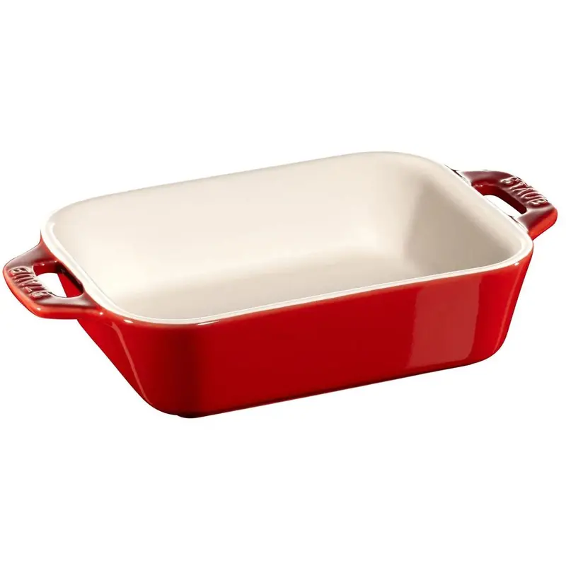 Staub 0.4L Rectangular Ceramic Oven Dish – Small-Serving Dish 1