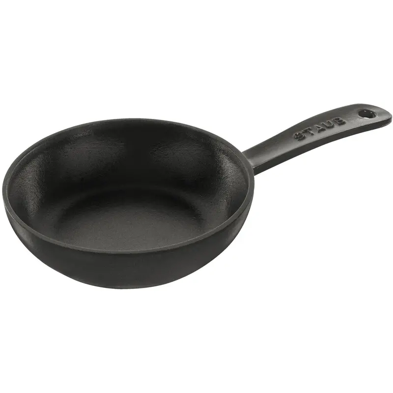 Staub 16 Cm Cast Iron Fry Pan – Lightweight, Responsive Heat Control (1003354) 1