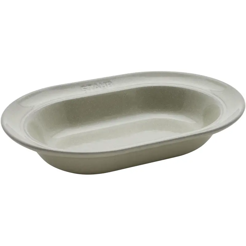 Staub 25 Cm Oval Ceramic Serving Dish – Elegant Table Presentation (40508-191) 1