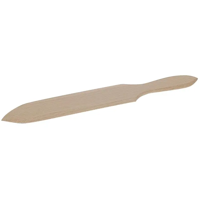 Staub 30Cm Solid Beechwood Spatula – Heat-Resistant Wooden Cooking Utensil 1