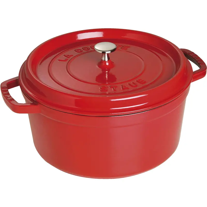 Staub 6.75-Quart Enameled Cast Iron Round Cocotte 1