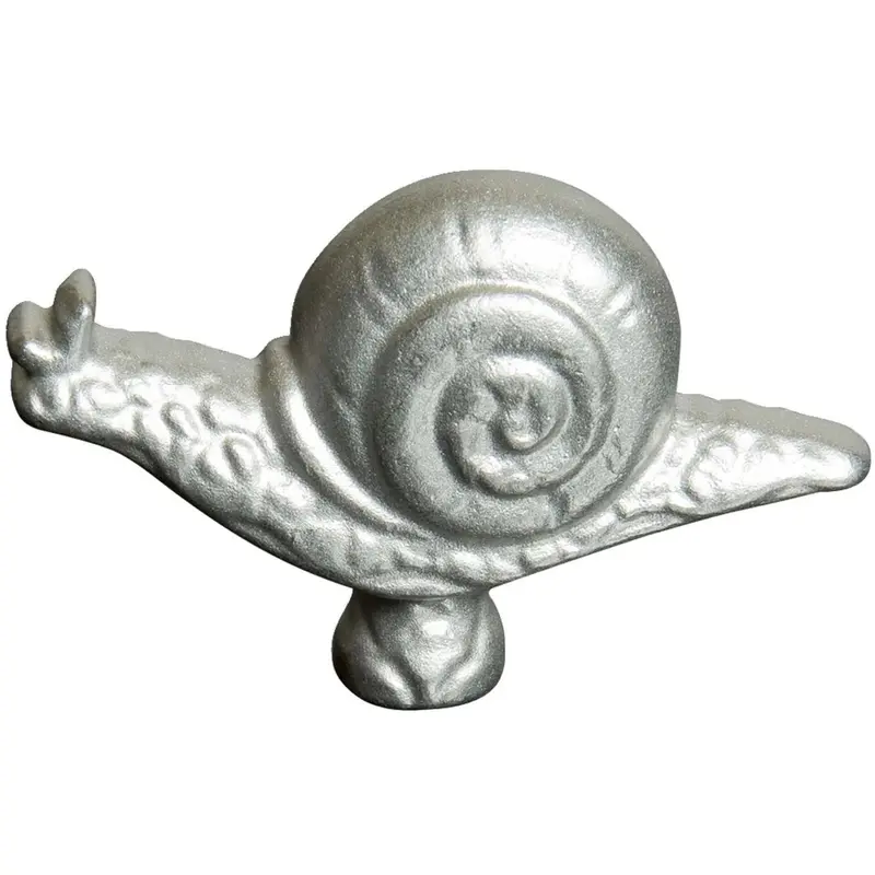 Staub Stainless Steel Snail-Shaped Knob – Artisanal Lid Accent For Cookware 1