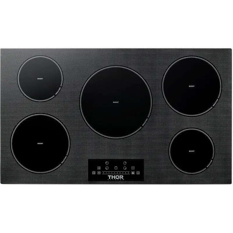 Thor Kitchen 36-Inch Built-In Induction Cooktop With Five Heating Zones 1