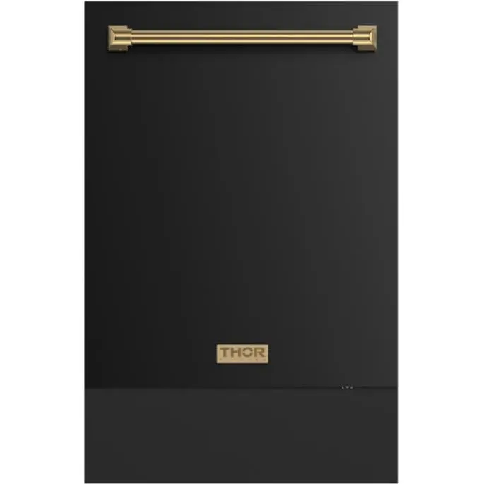 Thor Kitchen Dw24X8Ba00-Brz 24" Built-In Dishwasher In Brushed Bronze Finish 1