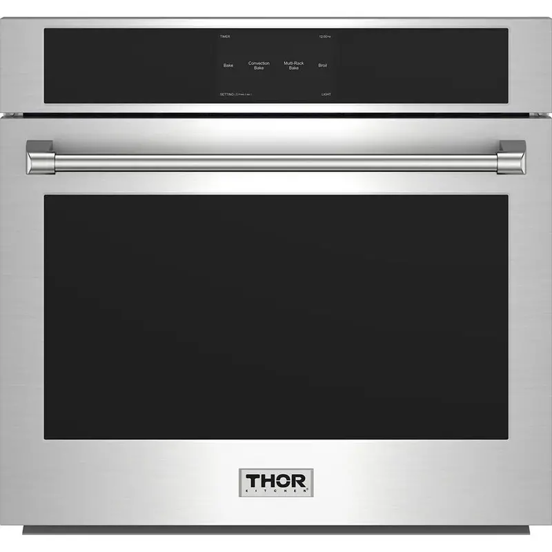 Thor Kitchen Tew30Es 30-Inch Built-In Single Wall Oven – 4.8 Cu. Ft. With Luxglide Telescopic Racks 1