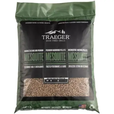Traeger Mesquite 20 Lb Wood Pellets – Bold, Smoky Flavor (Pel336) 1