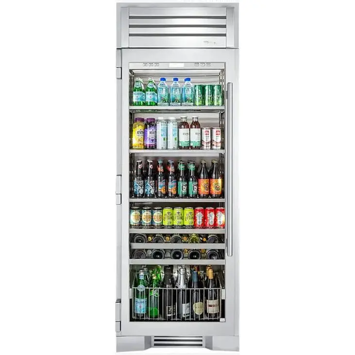 True Caliber Beverage Column Refrigerator – 20.5 Cu. Ft., Built-In Design (Tr-30Bev-L-Sg-C) 1