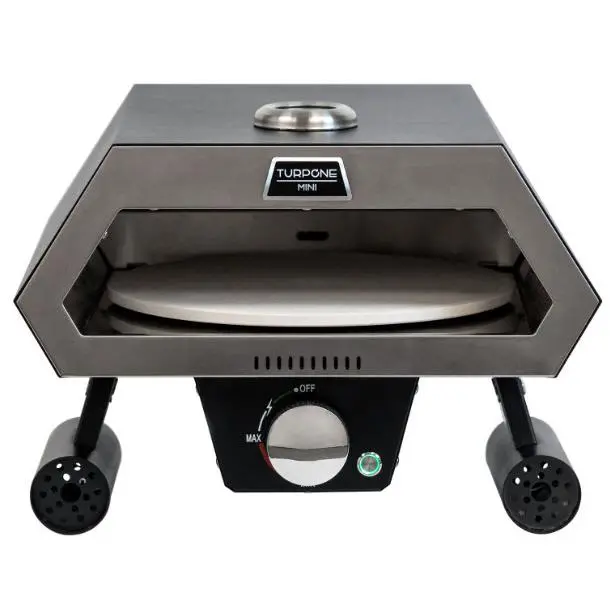 Turpone Tpo-0012 Compact Black Mini Pizza Oven 1