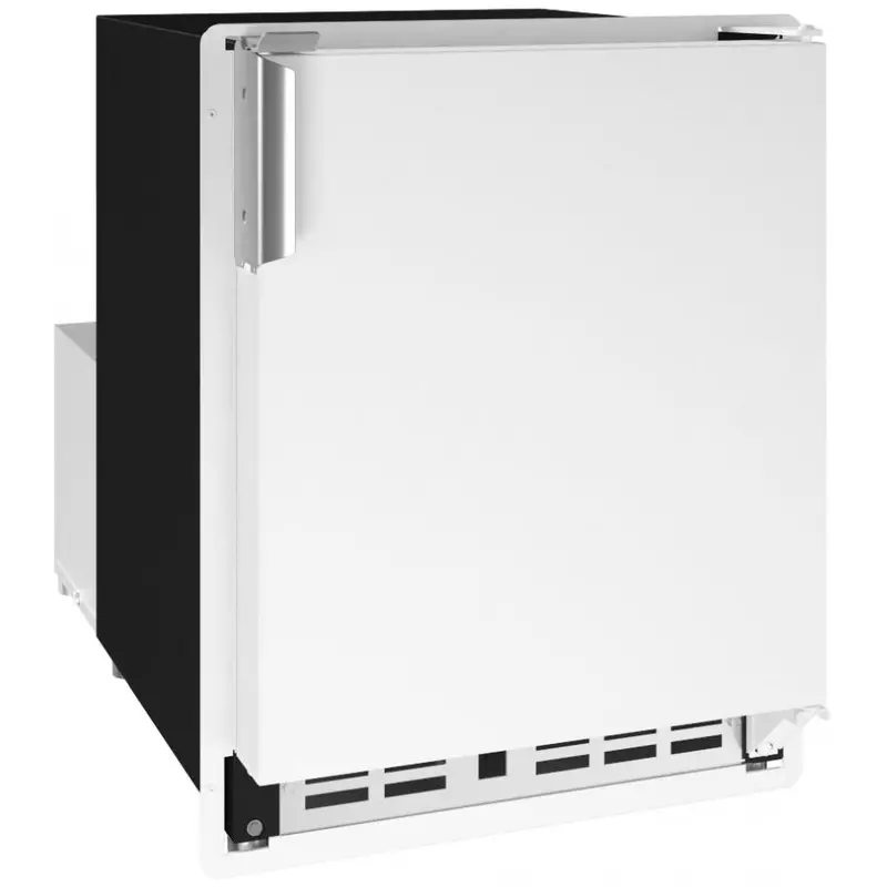 U-Line 14" 230V Crescent Ice Maker – White Cabinet, Energy-Efficient (Umcr114-Wc02A) 1