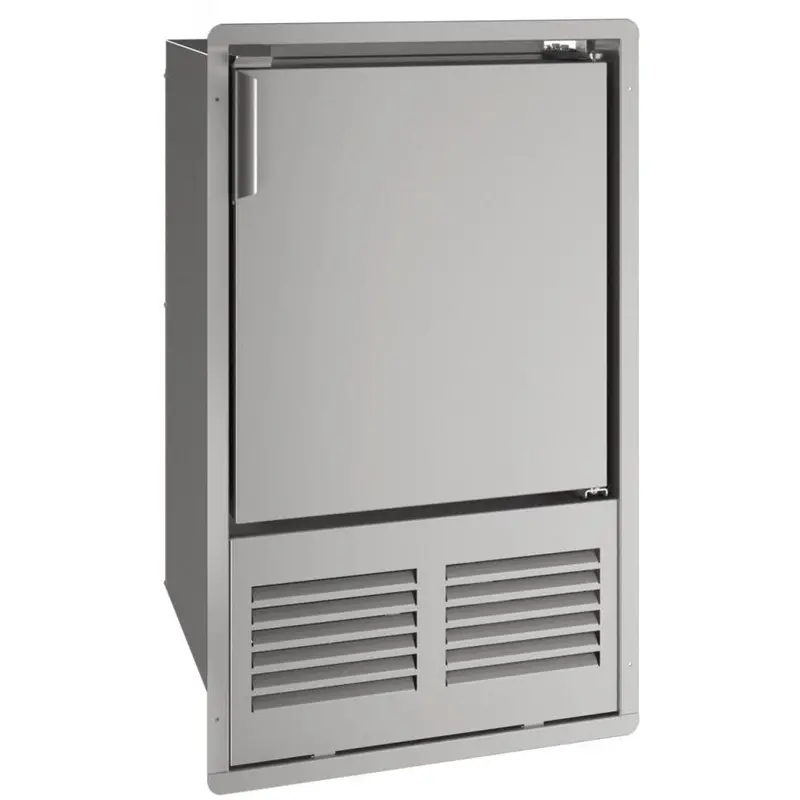 U-Line 14" Crescent Ice Maker – Stainless Cabinet, Dual-Access Door (Umcr014-Sd01A) 1