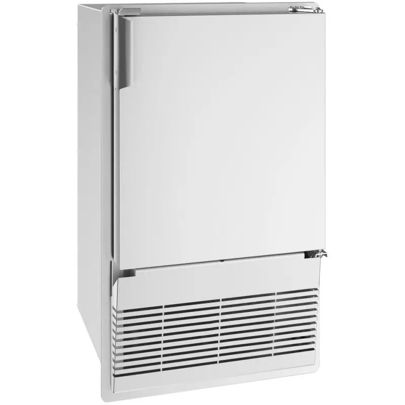 U-Line 14" Crescent Ice Maker – White Cabinet, Compact Installation (Umcr014-Wc01A) 1