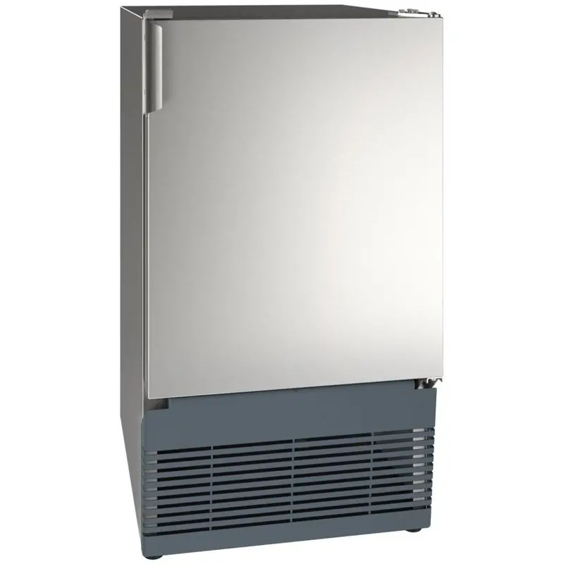 U-Line 15" Crescent Ice Maker – Stainless Cabinet, Standard Voltage (Umcr015-Ss01A) 1