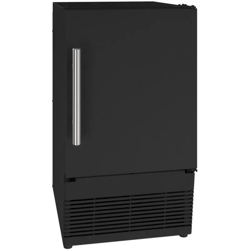 U-Line 15-Inch Crescent Ice Maker For Built-In Installation – Black Stainless (Uacr015-Bs01A) 1
