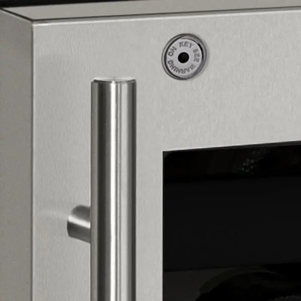 U-Line Captain 3.7 Cu. Ft. Freestanding Wine Cooler – 35-Bottle, Stainless Trim (Uhwc518-Sg51A) 1