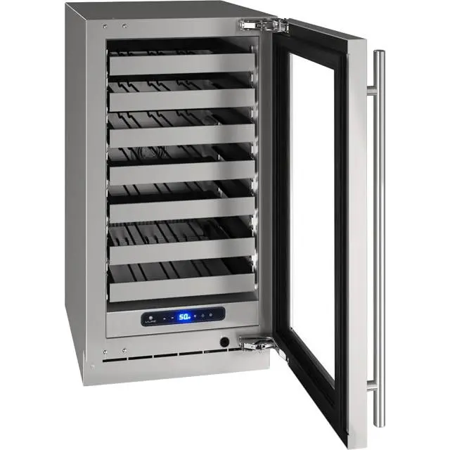 U-Line Captain 3.7 Cu. Ft. Freestanding Wine Refrigerator – 35-Bottle, Sleek Gray (Uhwc518-Sg41A) 1