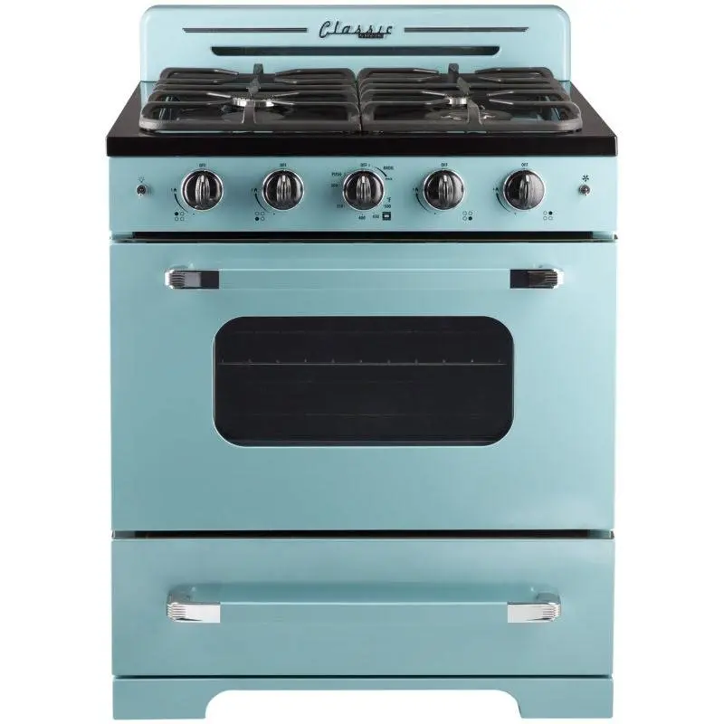 Unique Appliances 30" Freestanding Gas Range With True Convection (Tuscan, Ugp-30Cr T) 1
