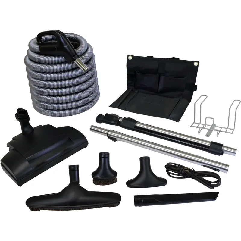 Vacuflo 1307 Sterling Qdc 30-Foot Electric Central Vacuum Kit 1