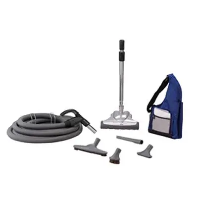 Vacuflo 30-Foot E-Class Universal Cleanteam Deluxe Air-Driven Central Vacuum Kit 1