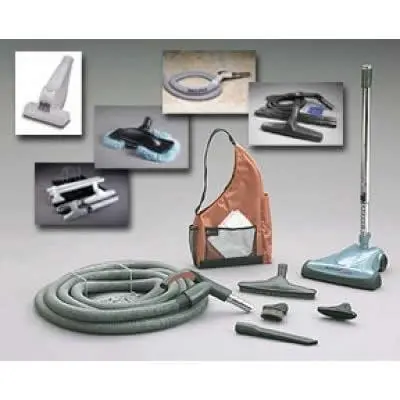 Vacuflo 35-Inch Kyoto-Style Central Vacuum Cleaning Kit 1