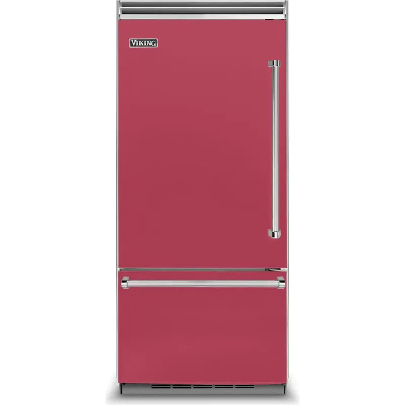 Viking 36-In Built-In Bottom-Freezer Refrigerator – 20.4 Cu. Ft. Featuring Dual-Door Ice Dispenser (Model Vcbb5364Lva) 1