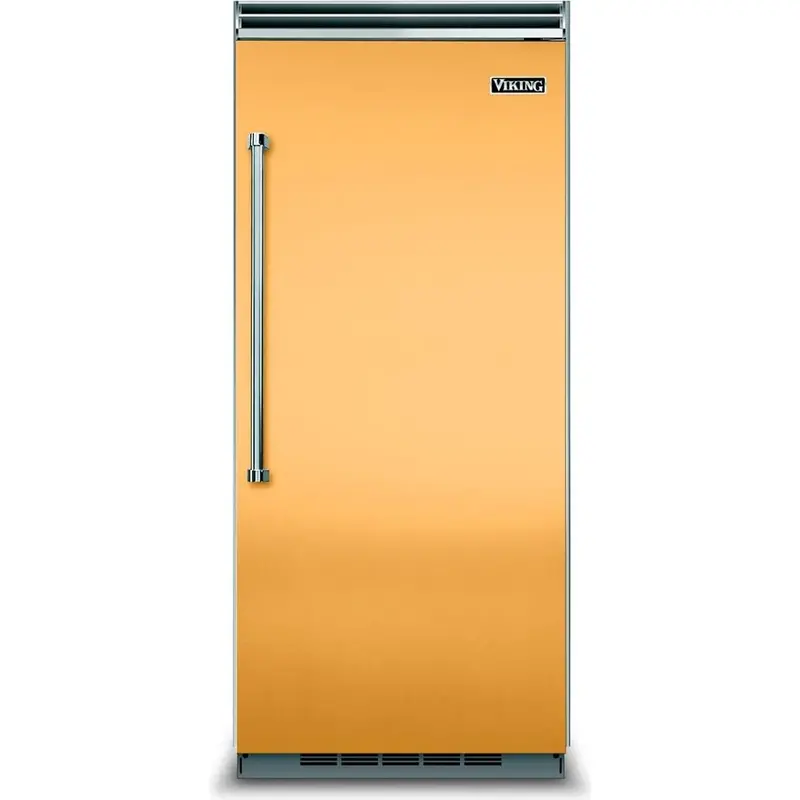Viking 36-Inch Built-In All-Refrigerator – 22.8 Cu. Ft. With Plasmacluster Ion Air Purification (Right-Hinge, Dune Beige) 1