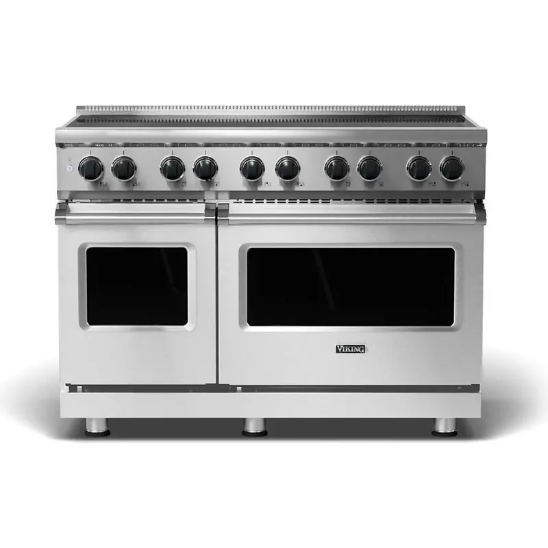 Viking 48-Inch 5 Series Induction Range – Polar White Finish (Cvir5483-6Bpw) 1