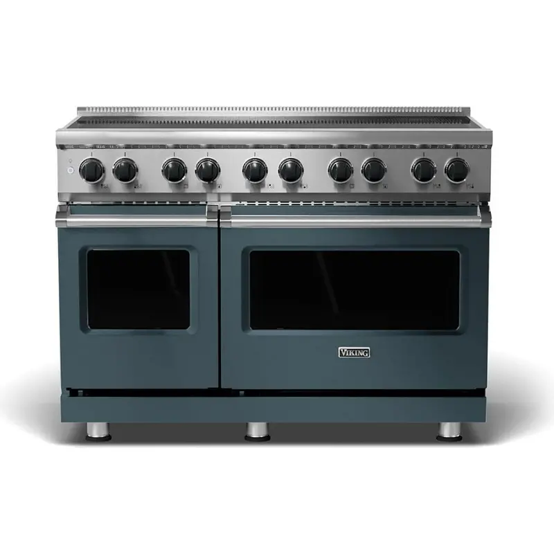 Viking 48-Inch 5 Series Induction Range – Slate Gray Finish (Cvir5483-6Bsq) 1