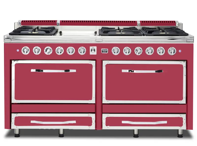 Viking 66-Inch Dual-Fuel Freestanding Range With Professional Convection (Ctvdr661-6Gva) 1
