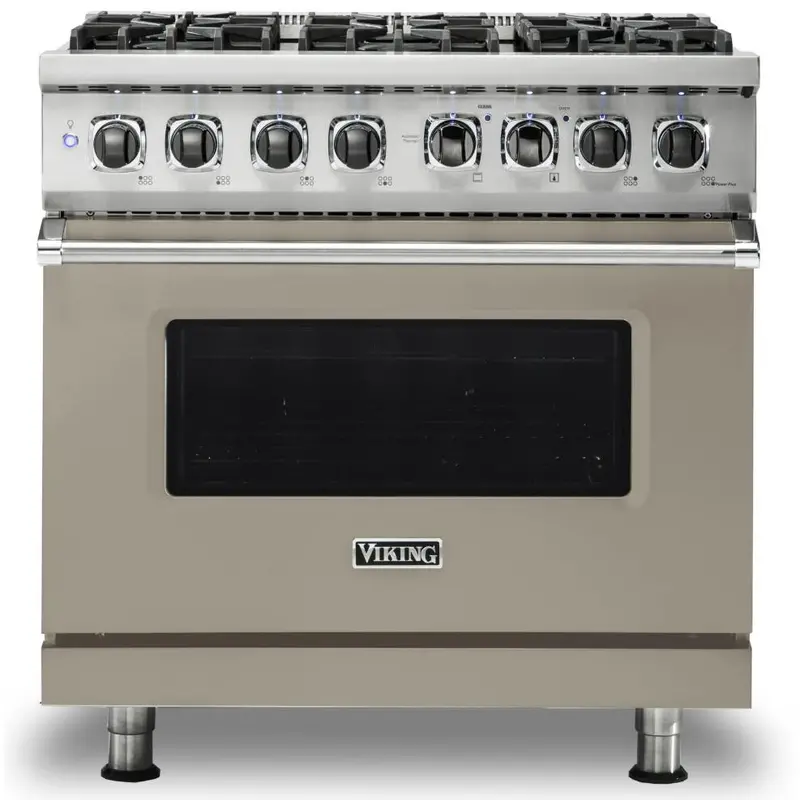 Viking Cvdr536-6Bna 36-Inch Freestanding Dual-Fuel Range With Vari-Speed Dual Flow™ Convection And Enhanced Temperature Control 1