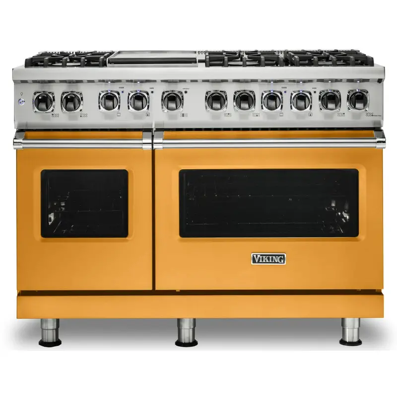 Viking Cvdr548-6Gdalp 48-Inch Dual-Fuel Freestanding Range With Truconvec™ Convection 1