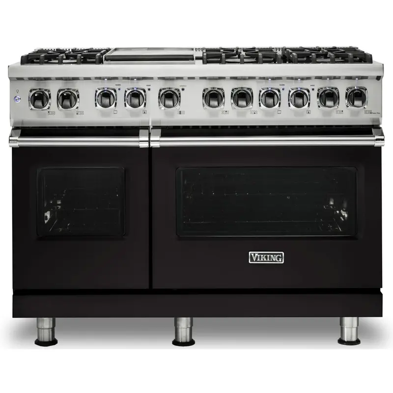 Viking Cvdr548-6Gon 48-Inch Freestanding Dual-Fuel Range With Advanced Truconvec™ Convection 1