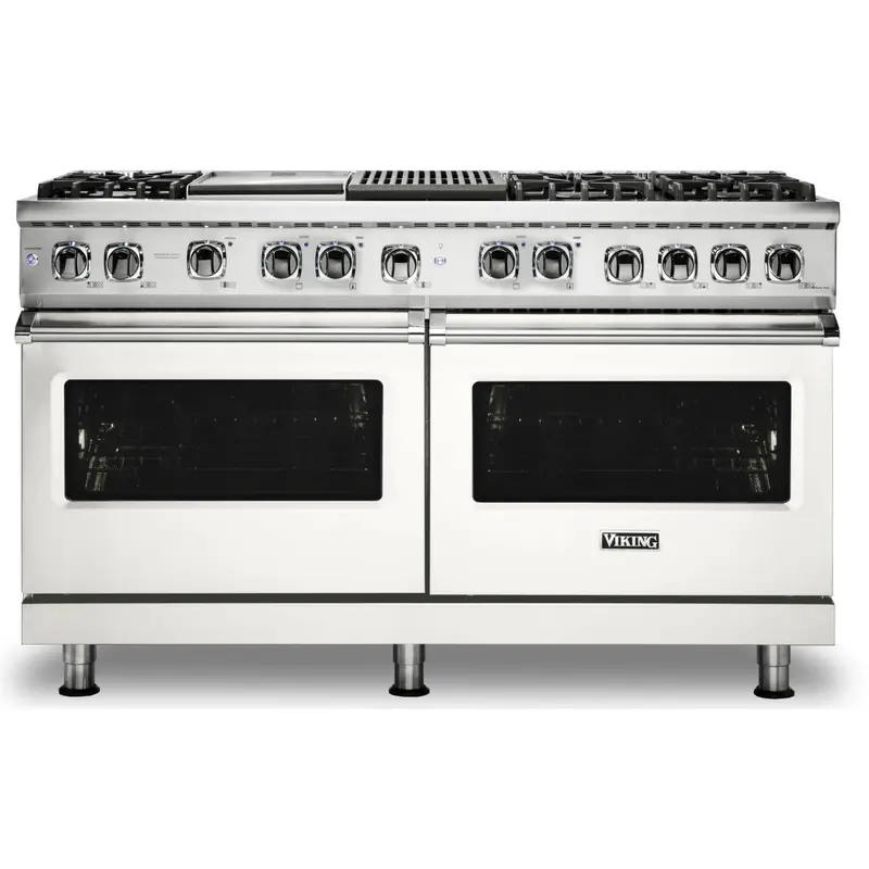 Viking Cvdr560-6Gqpwlp 60-Inch Dual-Fuel Freestanding Range With Truconvec™ Convection And Lp Option 1