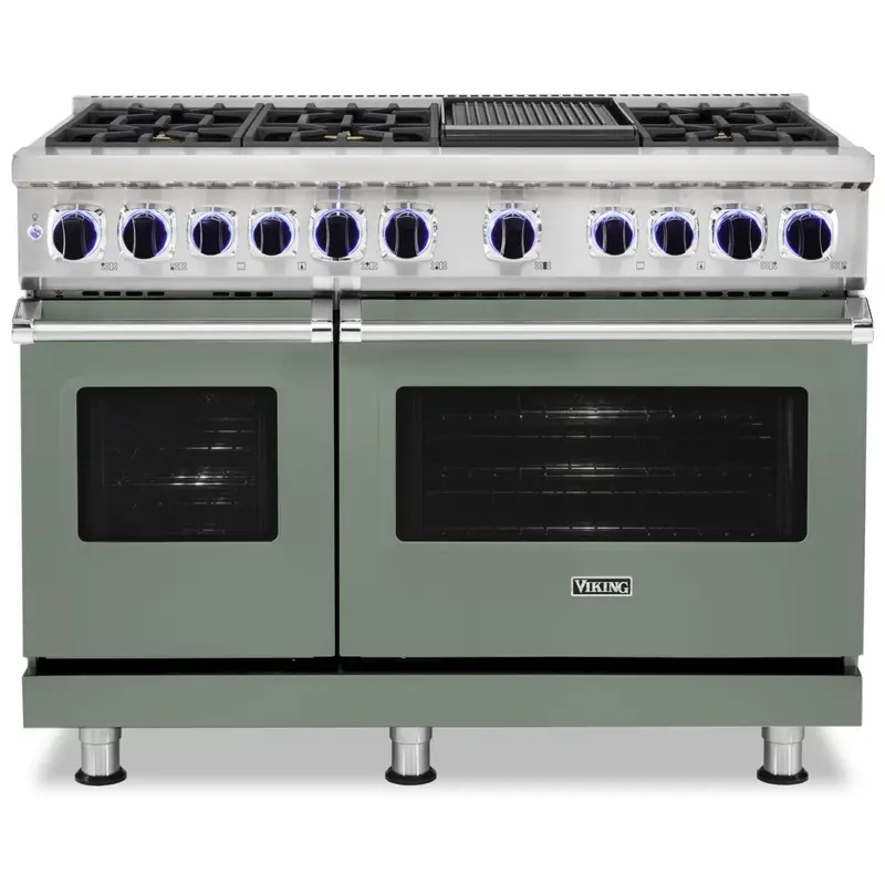 Viking Cvdr7482-6Geulp 48" Freestanding Dual-Fuel Range With Elevation™ Burners (Eu Spec) 1