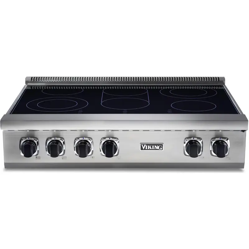 Viking Vert53616Bss 36-Inch 5 Series Electric Rangetop Featuring Quickcook Burners 1