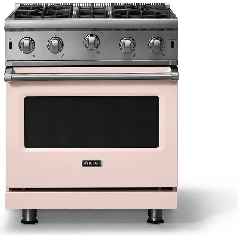 Viking Vgic53024Bbhlp 30-Inch Freestanding Gas Range With 4 Burners And Proflow™ Convection Air Baffle 1