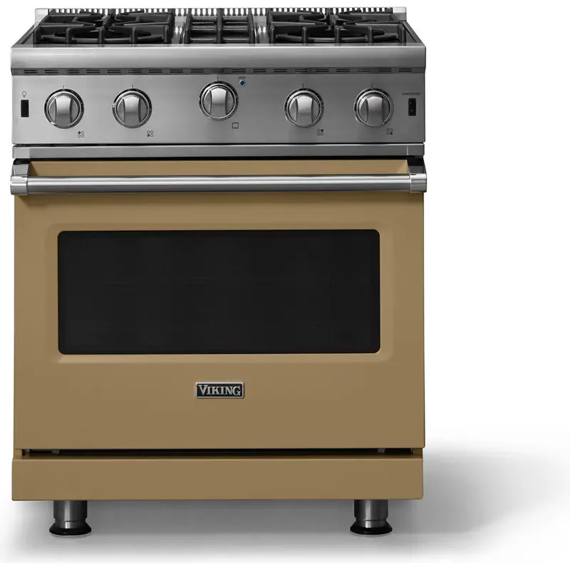 Viking Vgic53024Bgh 30-Inch Freestanding Gas Range With 4 Burners And Proflow™ Convection Air Baffle 1