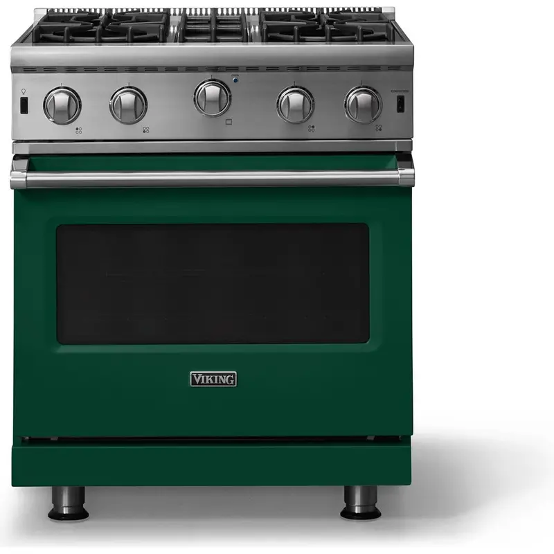 Viking Vgic53024Bivlp 30-Inch Freestanding Gas Range – Proflow™ Convection Oven & 4 Burners 1