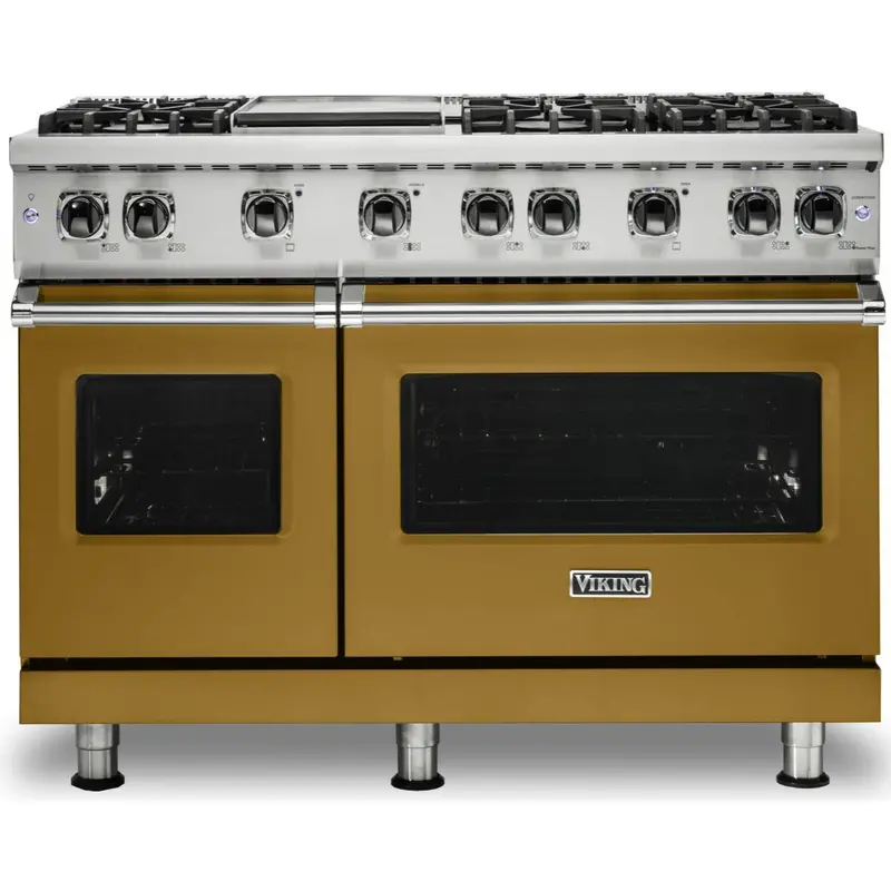 Viking Vgr548-6Ggh 48-Inch Freestanding Gas Range With Varisimmer™ High-Performance Simmer Burner 1