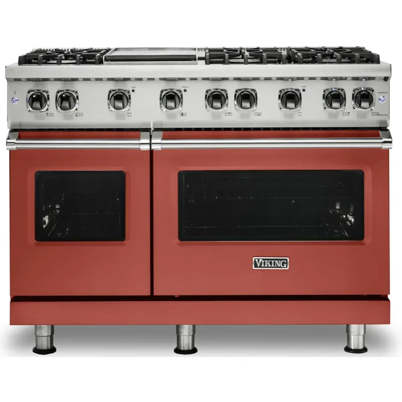 Viking Vgr548-6Gsc 48-Inch Freestanding Gas Range With Varisimmer™ Adjustable Flame Control 1