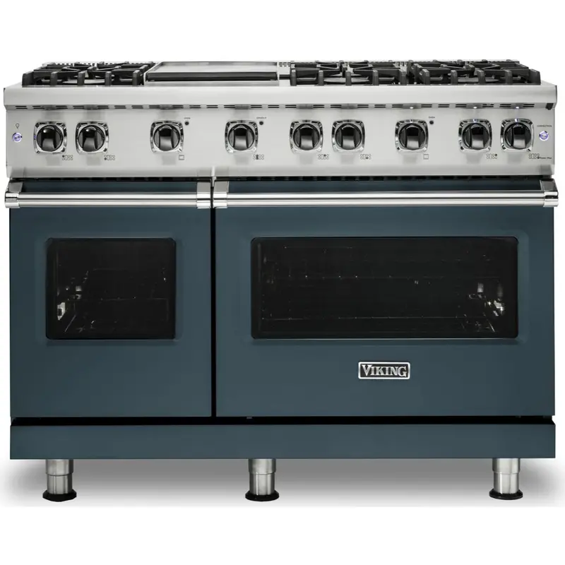 Viking Vgr548-6Gsqlp 48-Inch Freestanding Gas Range Featuring Varisimmer™ Burner System 1