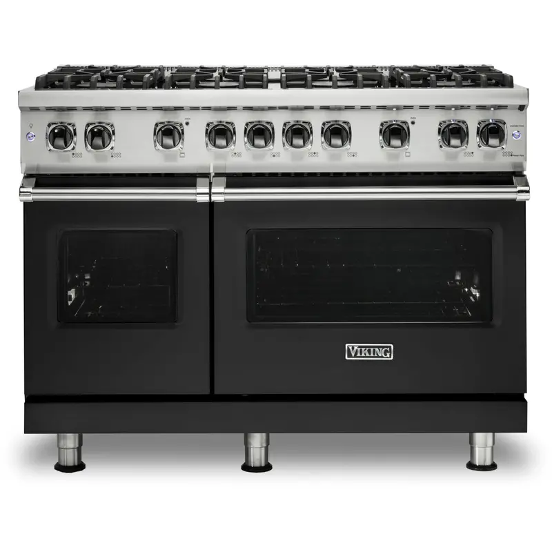 Viking Vgr548-8Bcsbb 48-Inch Freestanding Gas Cooktop Range With Varisimmer™ 1