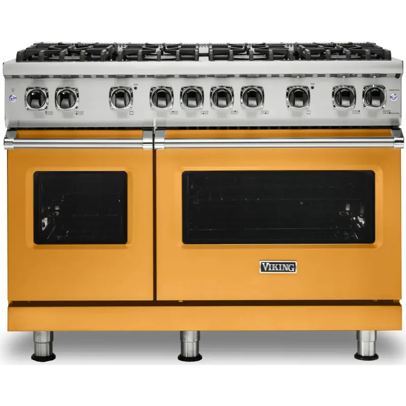 Viking Vgr548-8Bdalp 48-Inch Freestanding Gas Range With Varisimmer™ And Dual-Action Oven Door 1
