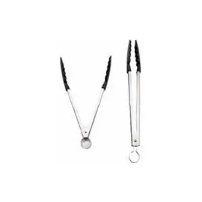 Vitantonio 12-Inch Heat-Resistant Serving Tongs – Secure Pull-Release Mechanism 1