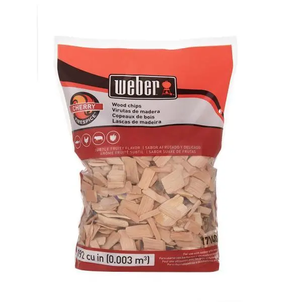 Weber Firespice Cherry Wood Smoking Chips – 2 Lb (17140) 1