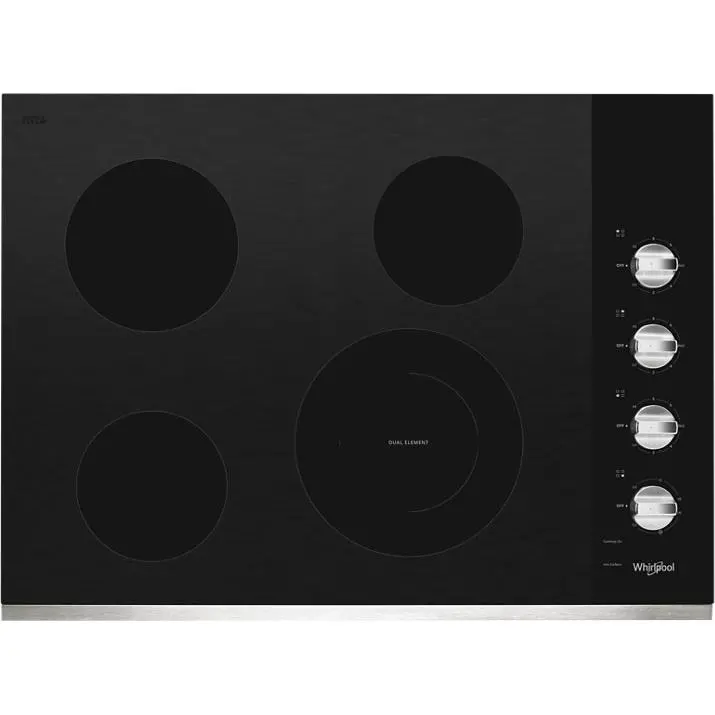 Whirlpool Wce55Us0Hs 30-Inch Built-In Electric Cooktop – Stainless Steel 1