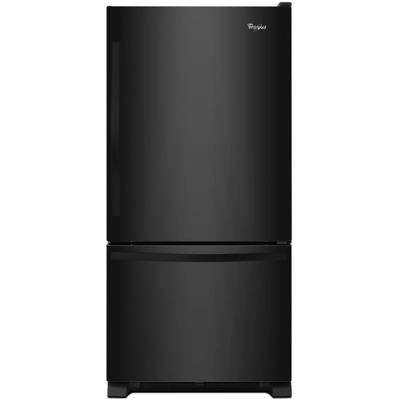 Whirlpool Wrb322Dmbb 33-Inch 22 Cu. Ft. Bottom-Freezer Refrigerator With Factory-Installed Icemaker 1