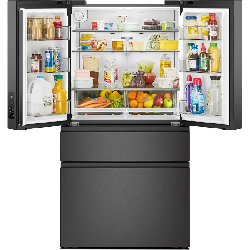 Whirlpool Wrmf3336Sv 4-Door French Refrigerator – 36-Inch, Slate Gray Finish 1
