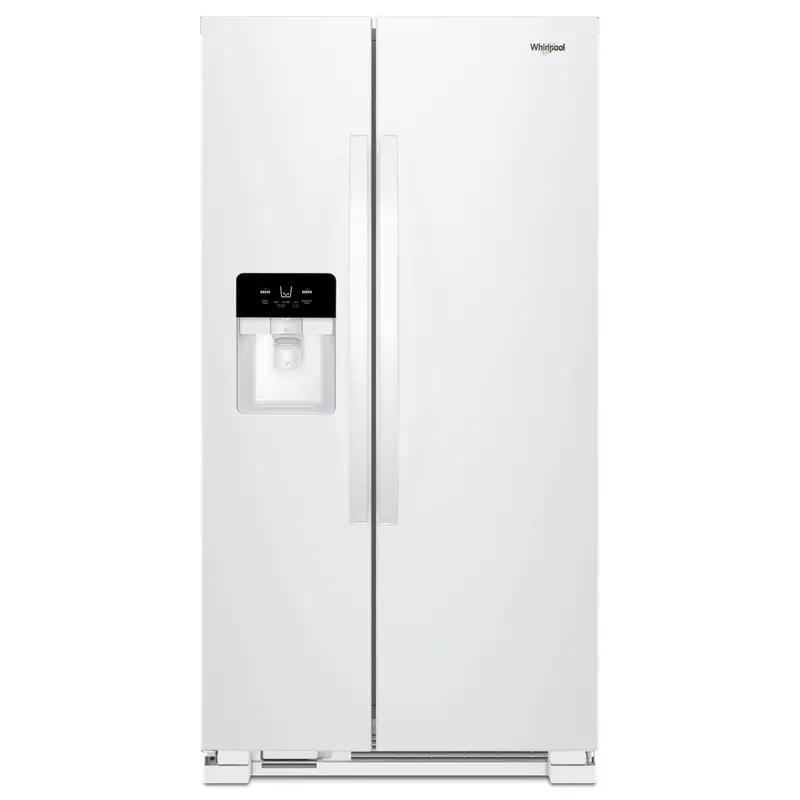 Whirlpool Wrs321Sdhw Side-By-Side Refrigerator – 33-Inch, 21.4 Cu. Ft. 1