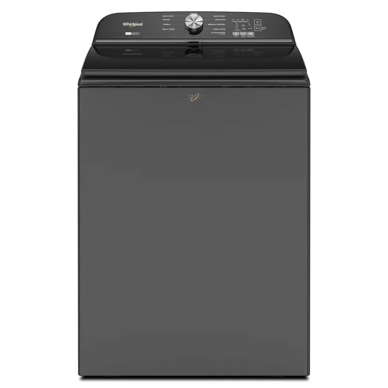 Whirlpool Wtw6157Pb 6.1 Cu. Ft. Top-Loading Washer – Heavy-Duty Agitator Design 1